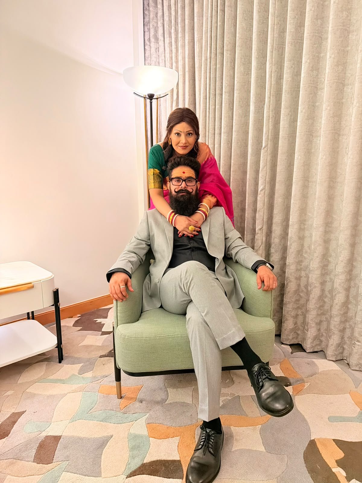 Sandeep and Rachna Moment 01